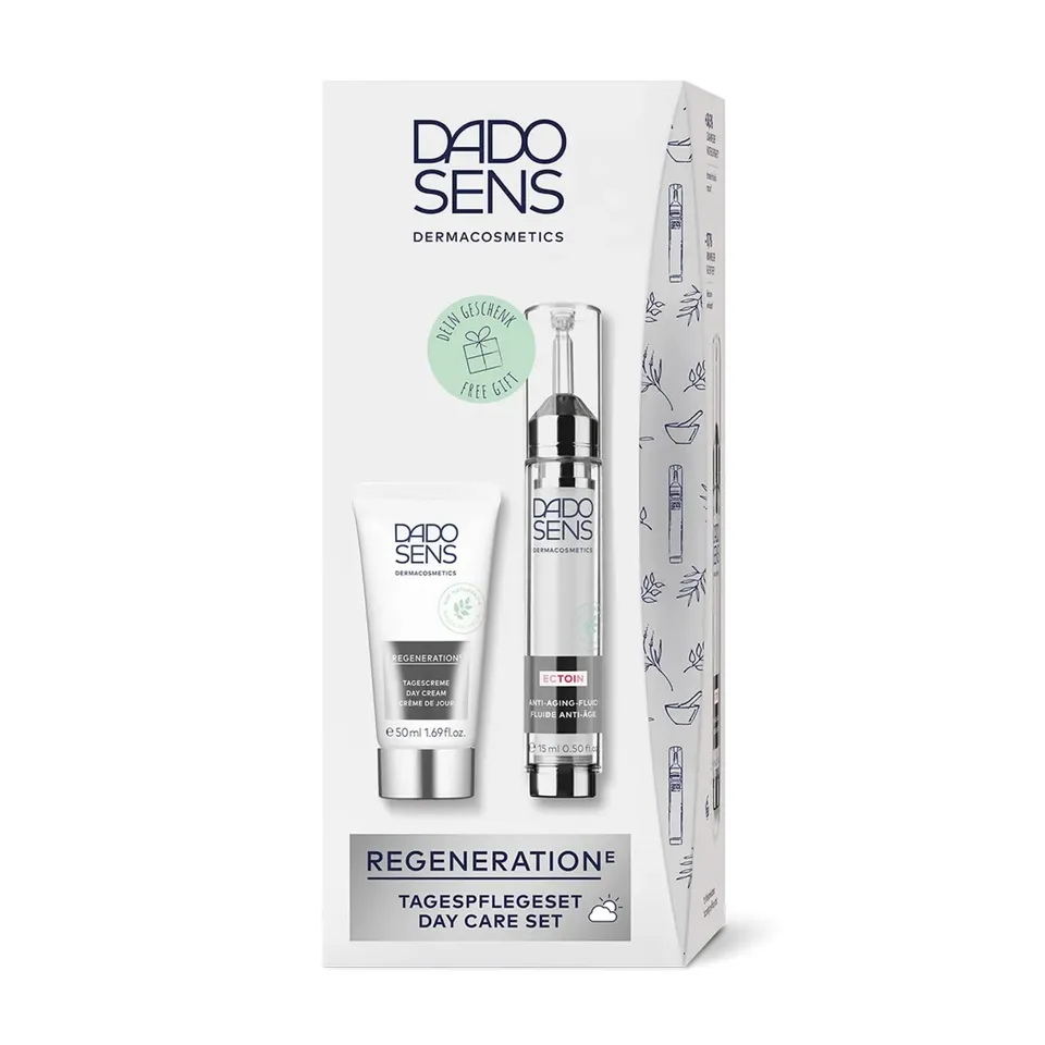 dado-sens-regeneration-e-tagespflegeset-anti-aging-tagescreme-50-ml-ectoin-fluid image 1