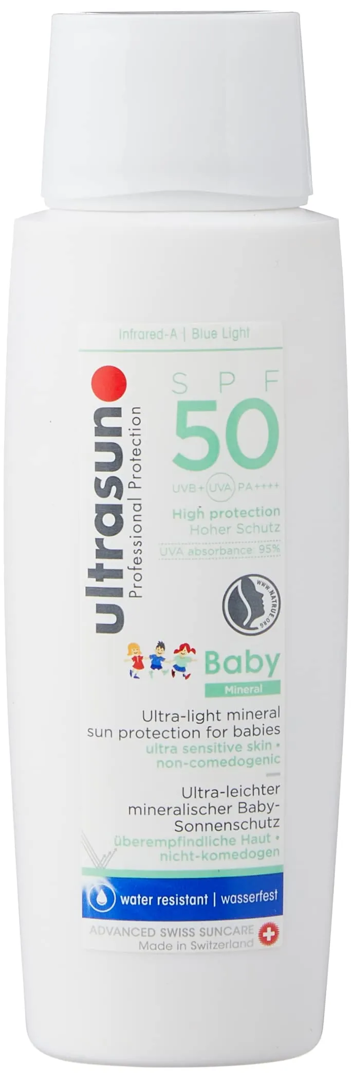 ultrasun-baby-mineral-spf-50-100-ml-mineralischer-baby-sonnenschutz image 1