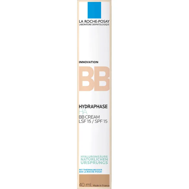 la-roche-posay-hydraphase-ha-bb-cream-mittel-lsf-15-feuchtigkeits-bb-cream-40-ml image 1