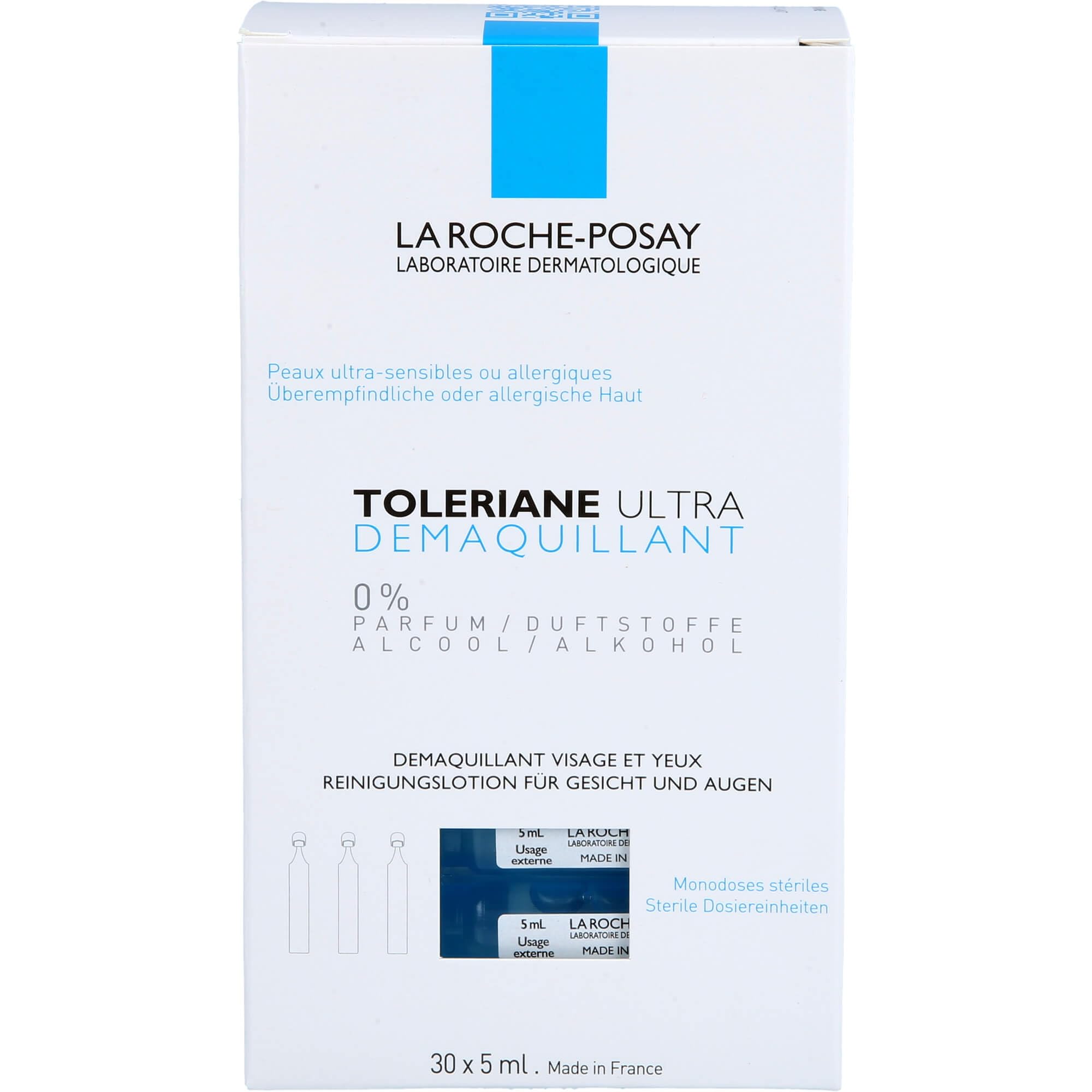 la-roche-posay-toleriane-ultra-reinigungslotion-30-x-5-ml image 1