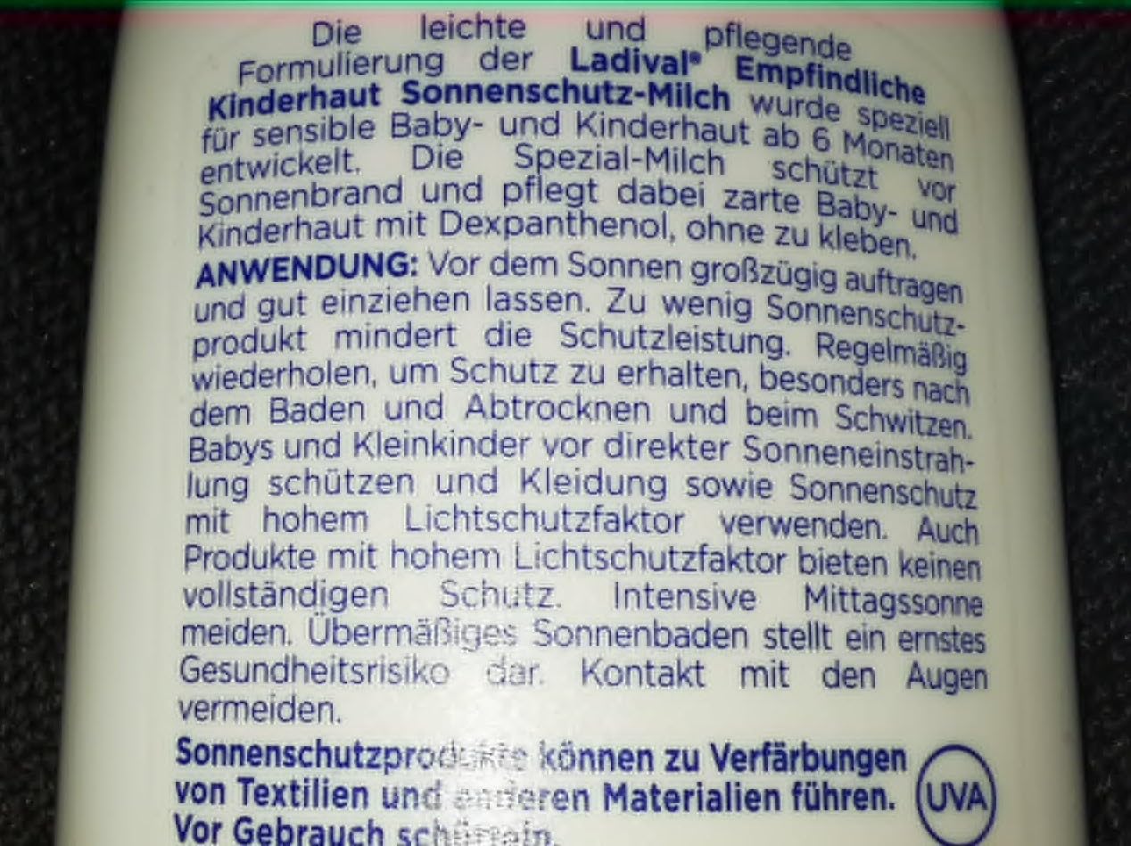 Tolle Kindercreme
