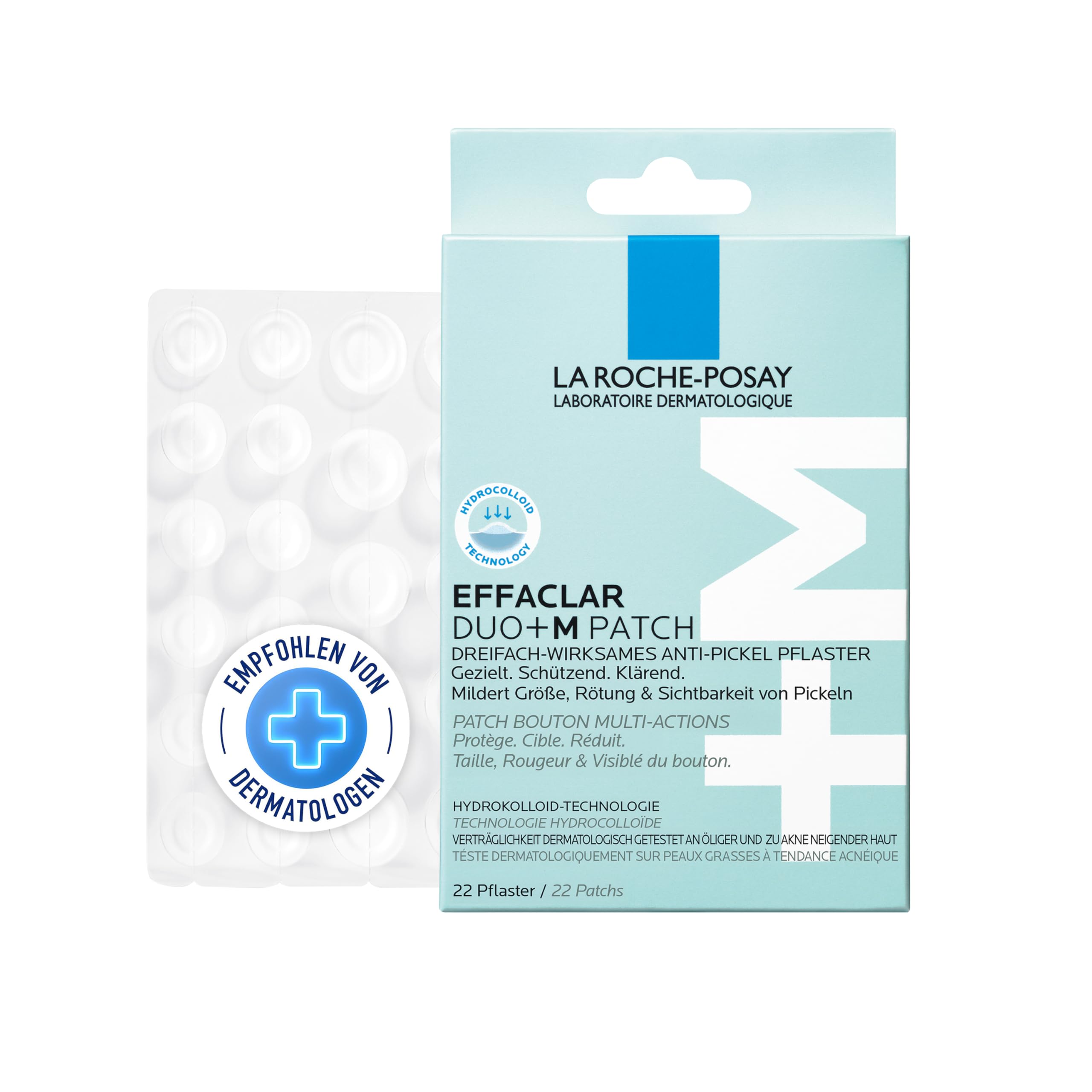 la-roche-posay-effaclar-duo-m-patch-transparente-hydrokolloid-pickel-pflaster-22 image 2