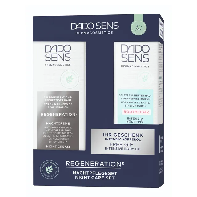 dado-sens-regeneration-e-nachtpflegeset-65-ml-nachtcreme-50-ml-k-rper-l-15-ml image 1