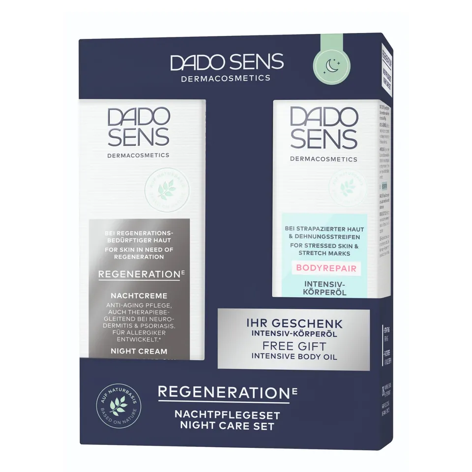 dado-sens-regeneration-e-nachtpflegeset-65-ml-nachtcreme-50-ml-k-rper-l-15-ml image 1