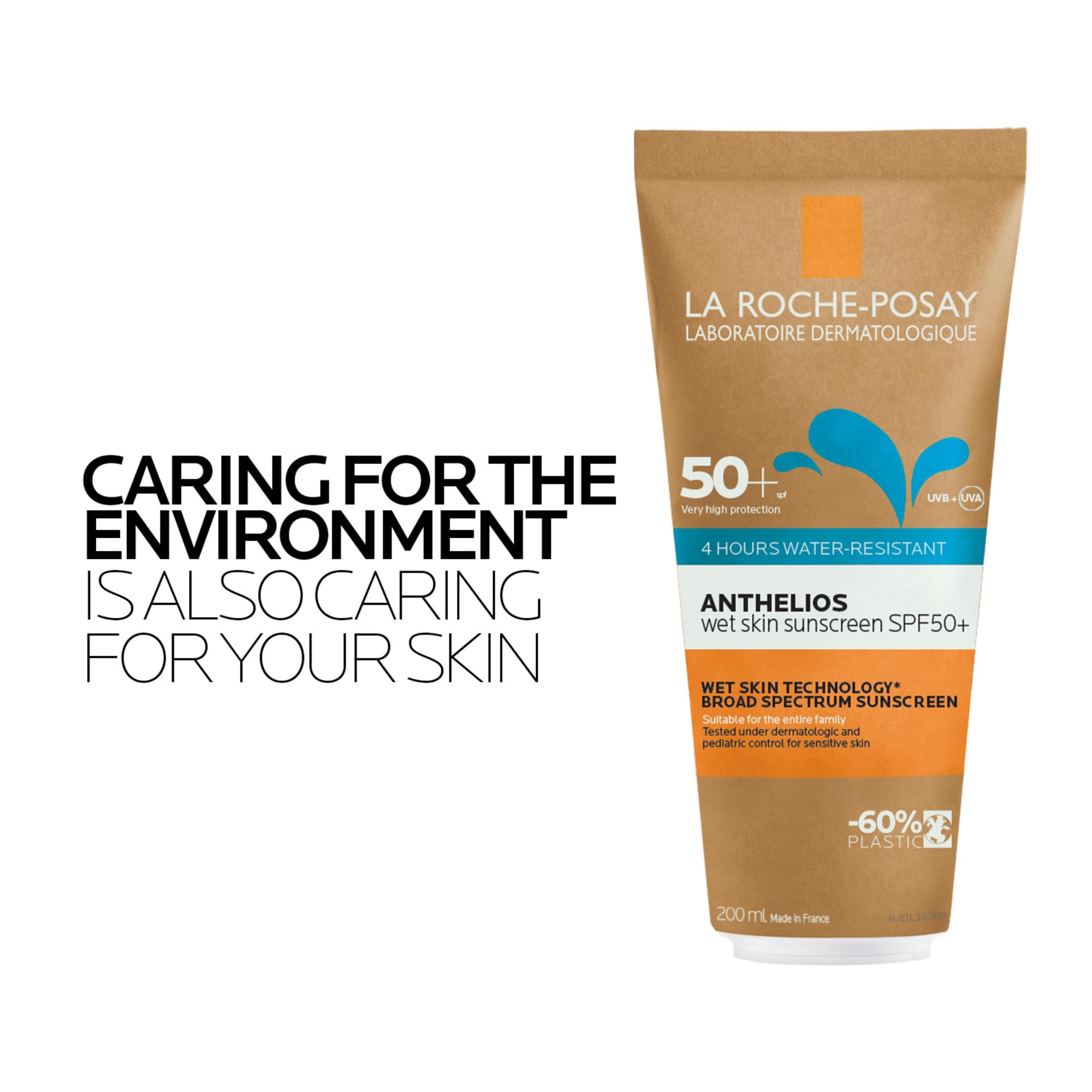 la-roche-posay-anthelios-dermo-pediatrics-wet-skin-gel-lsf-50-200-ml image 4