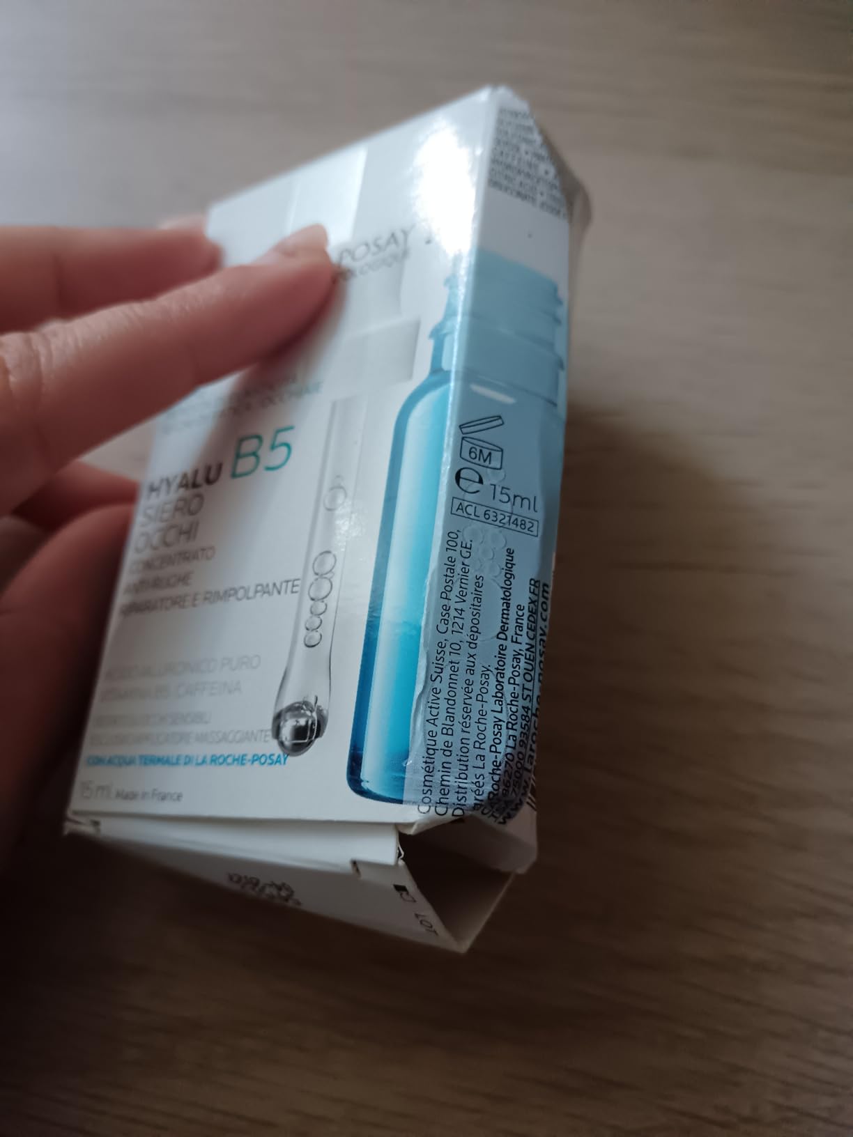 Augenringe verblasst