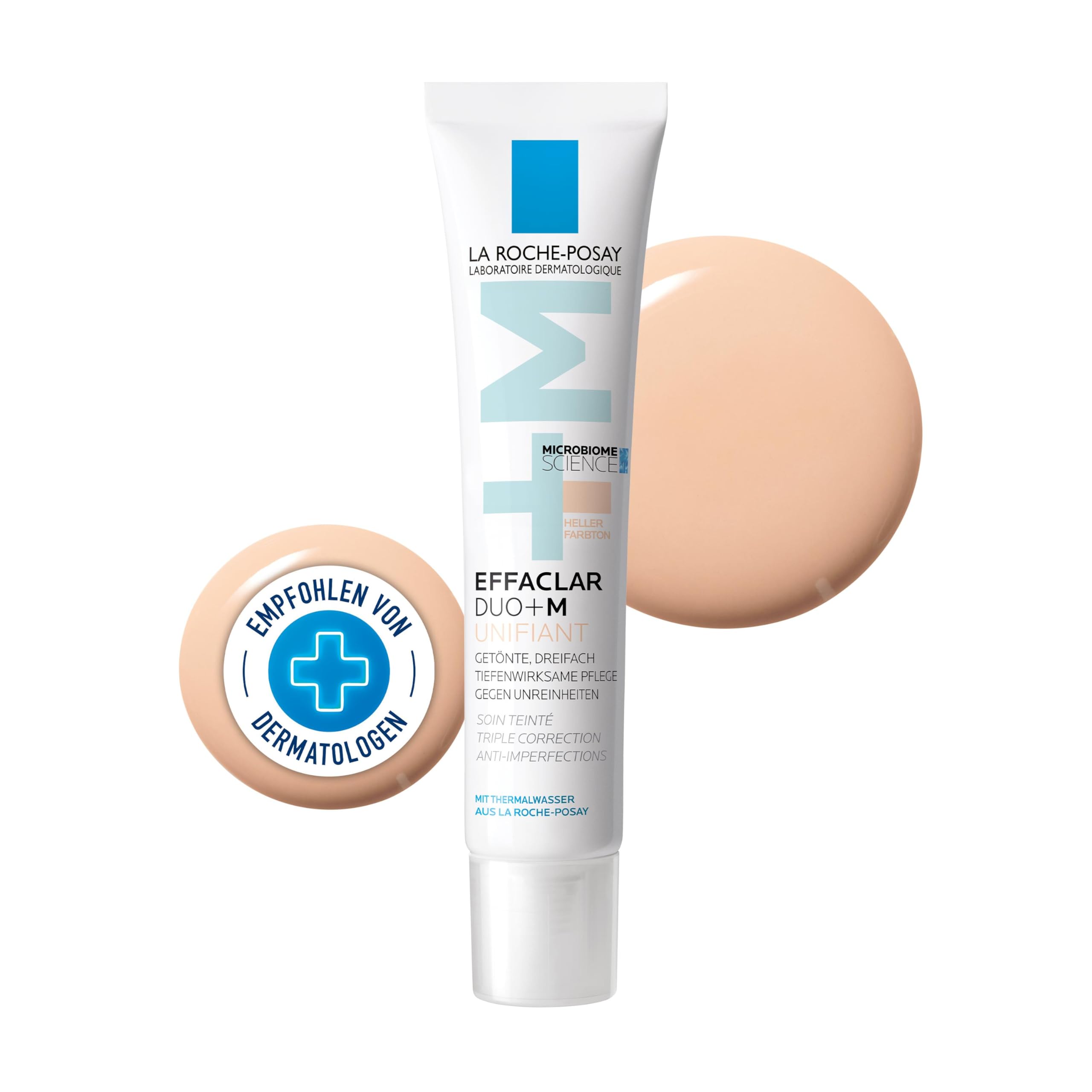 la-roche-posay-effaclar-duo-m-unifiant-hell-get-nte-gesichtspflege-40-ml image 1