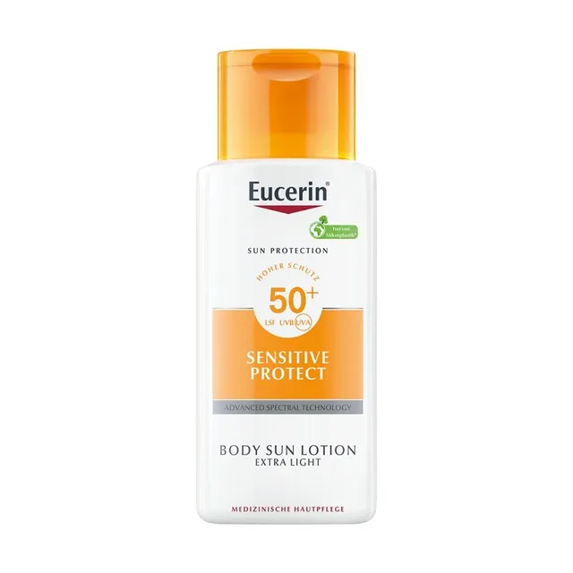 eucerin-sensitive-protect-body-sun-creme-extra-light-lsf-50-150-ml image 1