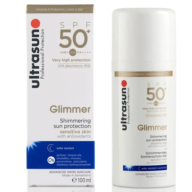 ultrasun-glimmer-spf50-sonnenschutz-100-ml image 1