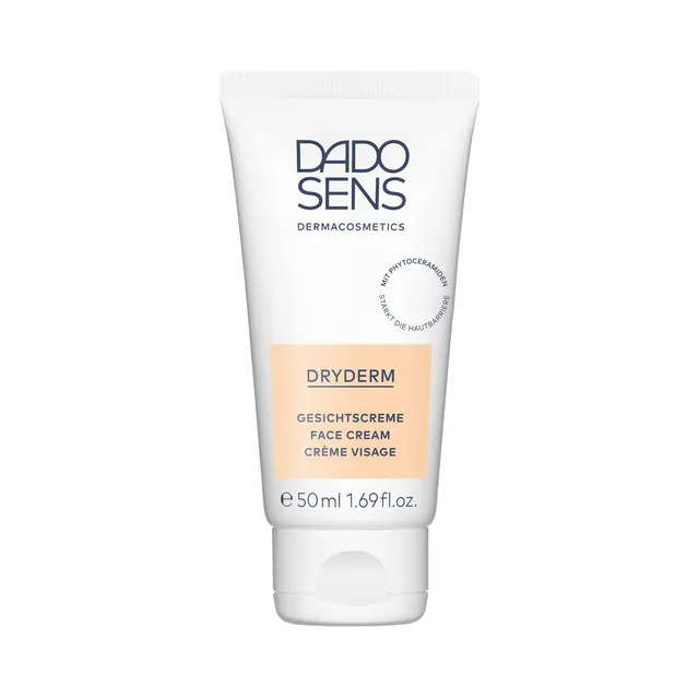dado-sens-dryderm-gesichtscreme-50-ml-f-r-trockene-sehr-trockene-haut image 1