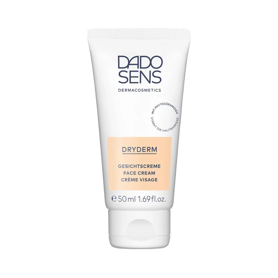 dado-sens-dryderm-gesichtscreme-50-ml-f-r-trockene-sehr-trockene-haut image 1
