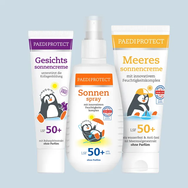 paediprotect-bundle-sonnenschutz-f-r-den-sommer-gesicht-k-rper-lsf-50-3er-set image 1