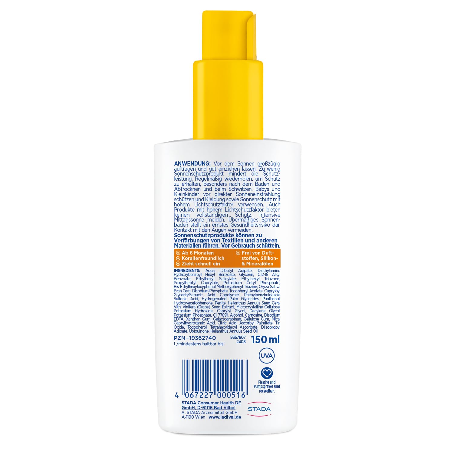 ladival-empfindliche-kinderhaut-sonnencreme-spray-lsf-50-150-ml image 2