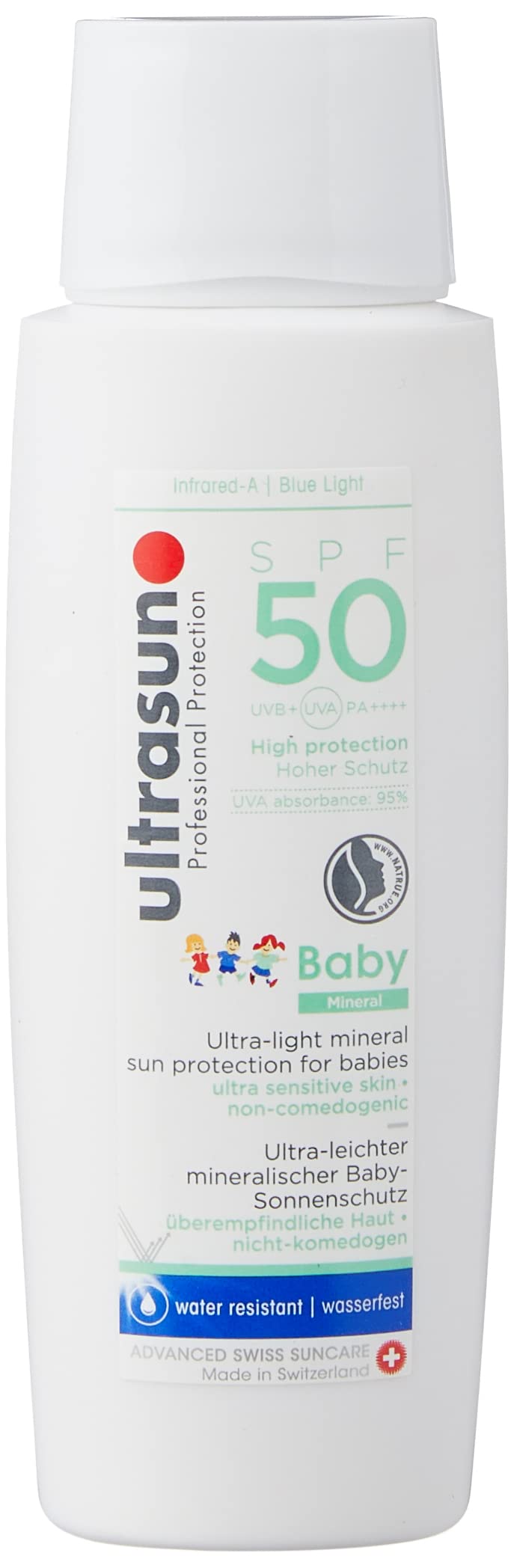 ultrasun-baby-mineral-spf-50-100-ml-mineralischer-baby-sonnenschutz image 1