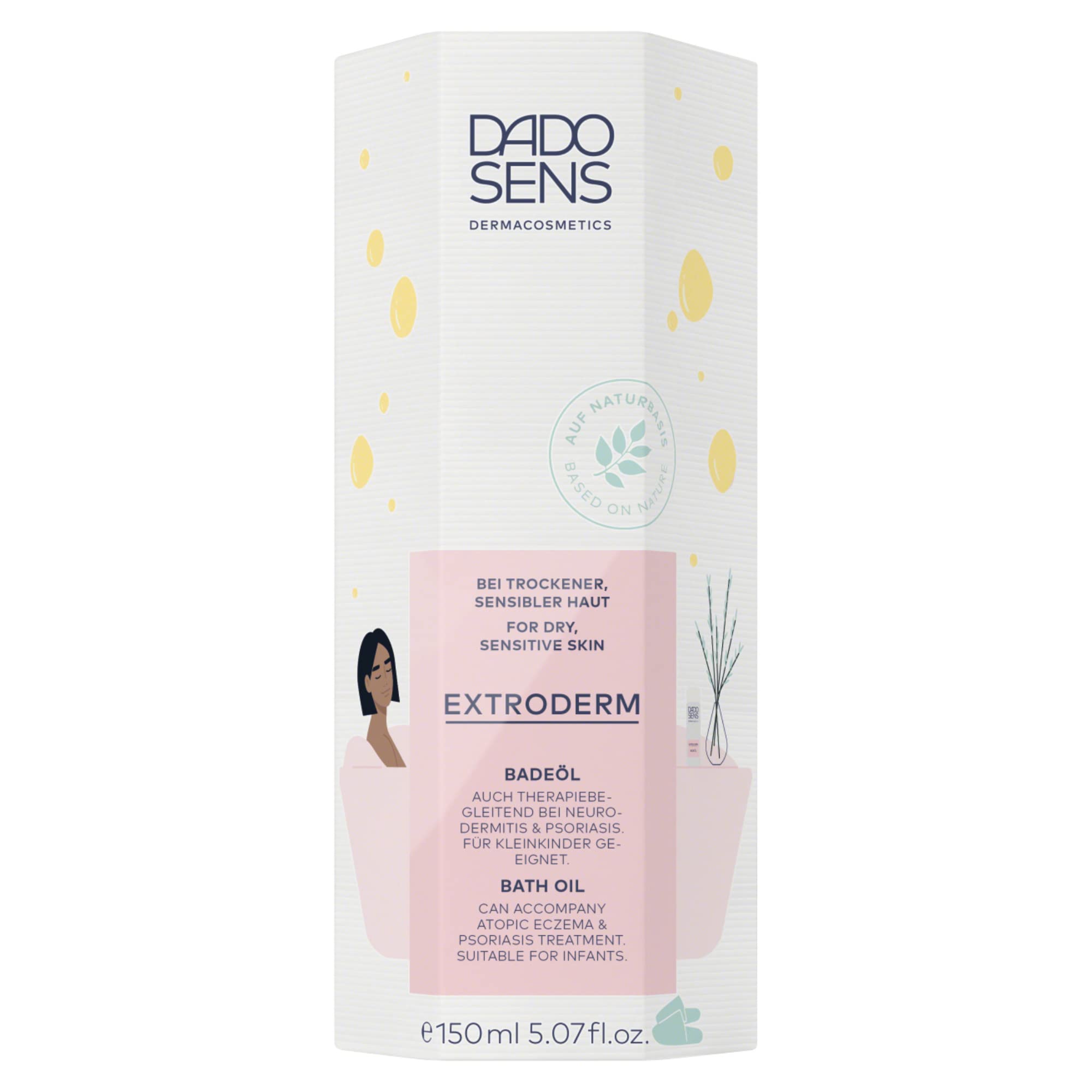 dado-sens-extroderm-bade-l-150-ml-f-r-trockene-neurodermitische-haut image 2