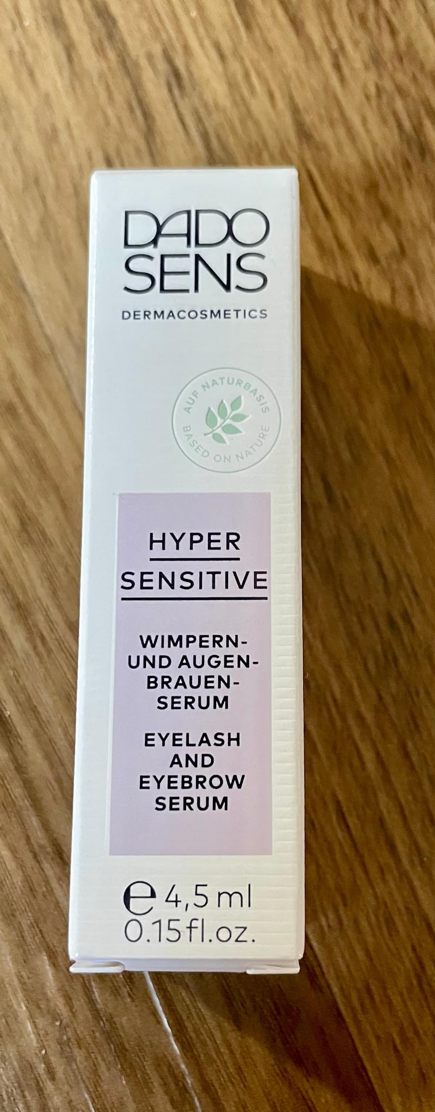 Längere Wimpern nach 4 Wochen
