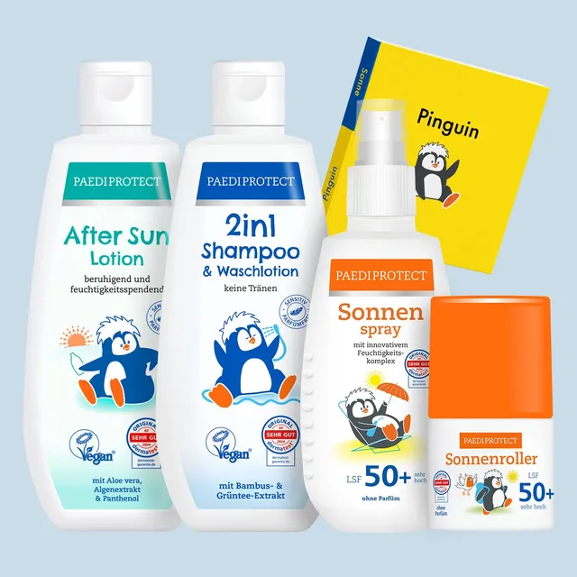 paediprotect-after-sun-bundle-after-sun-pflege-2in1-mit-talking-hands-daumenkino image 1