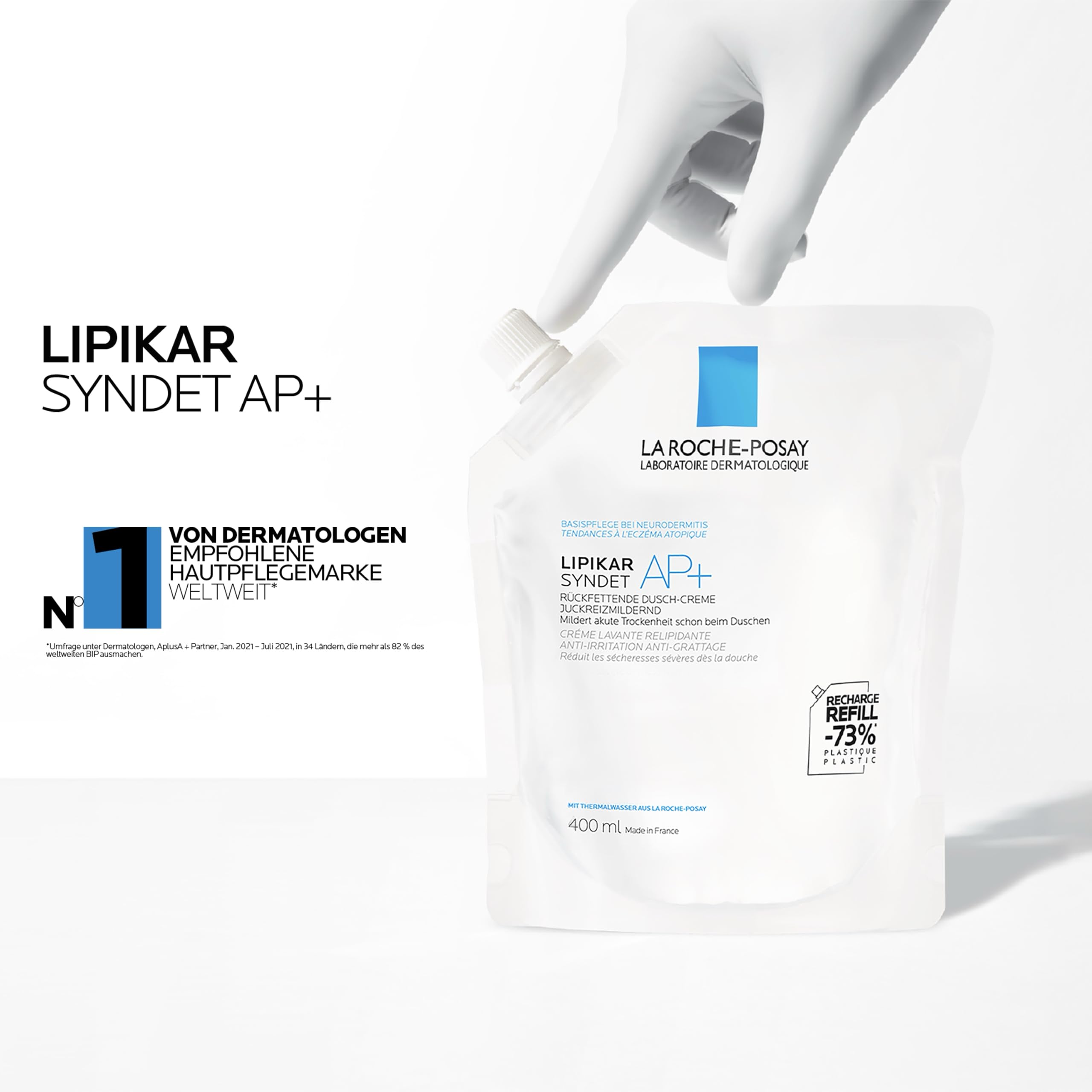 la-roche-posay-lipikar-syndet-ap-r-ckfettendes-duschgel-nachf-llpack-400-ml image 4