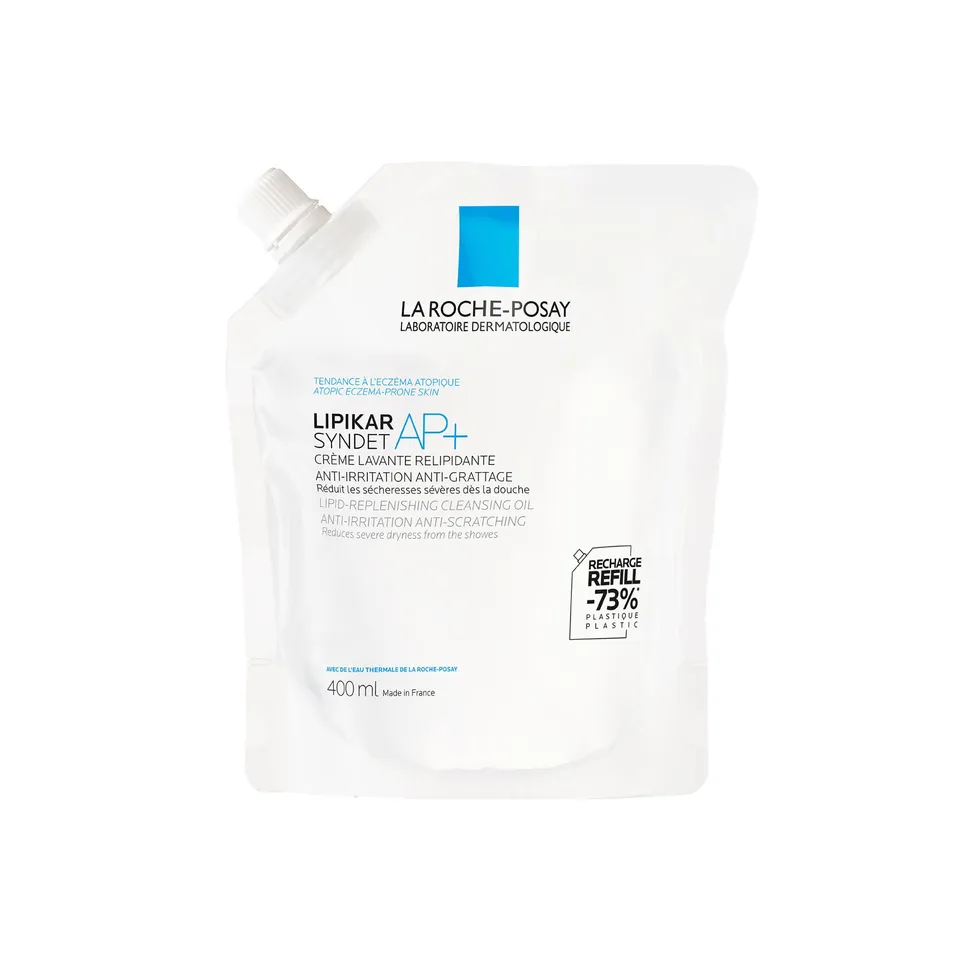 la-roche-posay-lipikar-syndet-ap-r-ckfettendes-duschgel-nachf-llpack-400-ml image 1