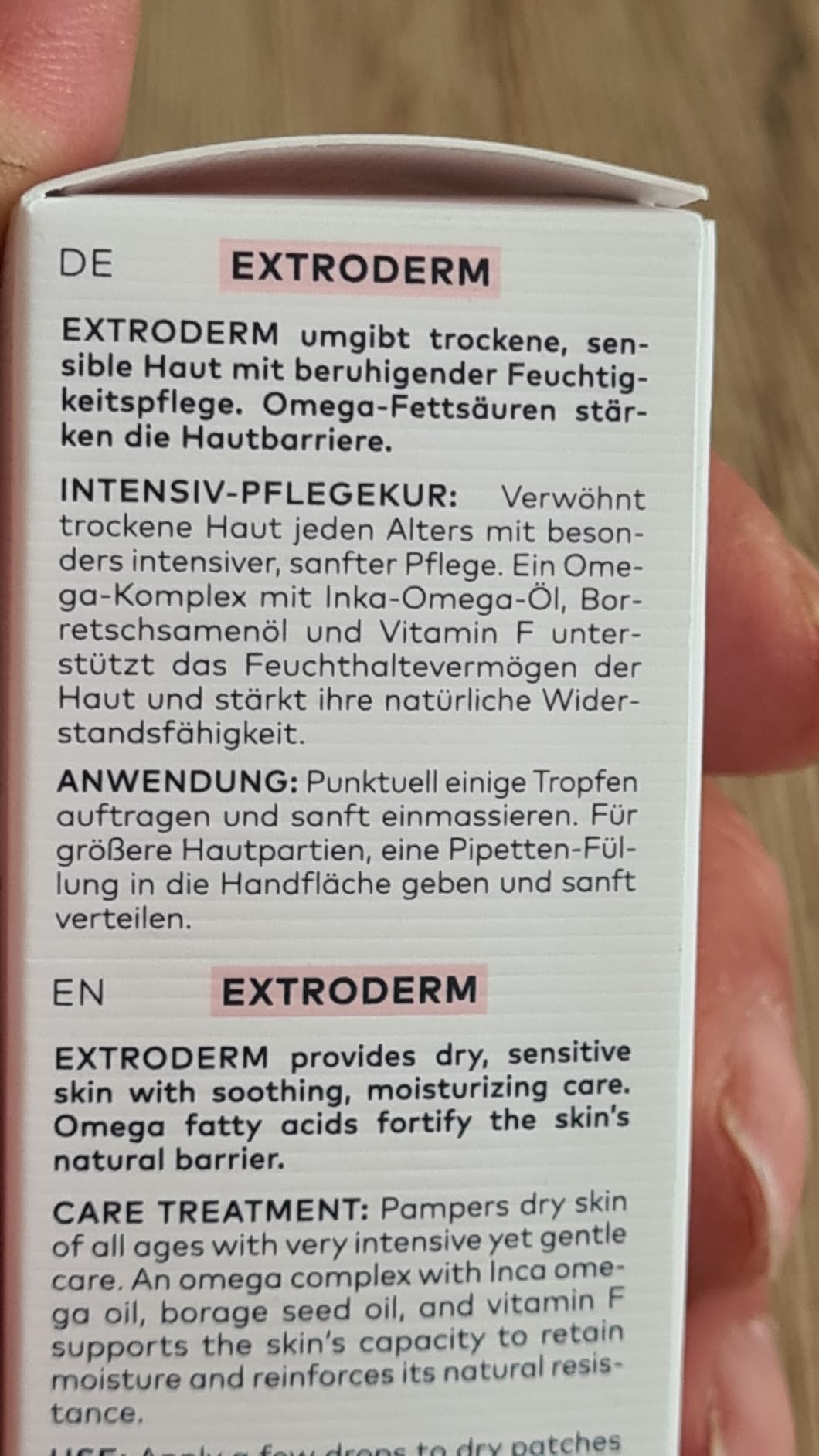 Rettung für meine Haut