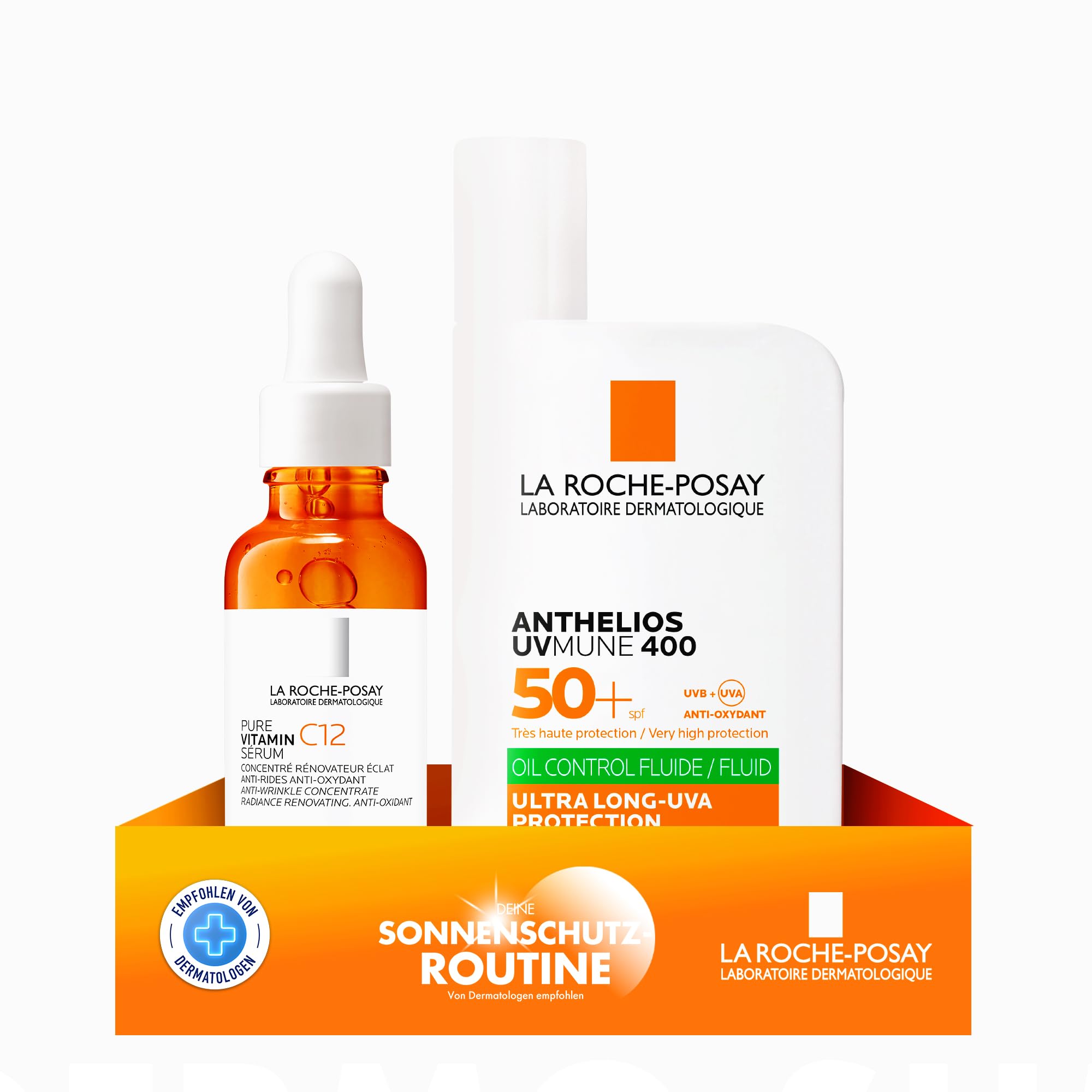 la-roche-posay-pure-vitamin-c12-serum-anthelios-uvmune-400-invisible-fluid-lsf50 image 2