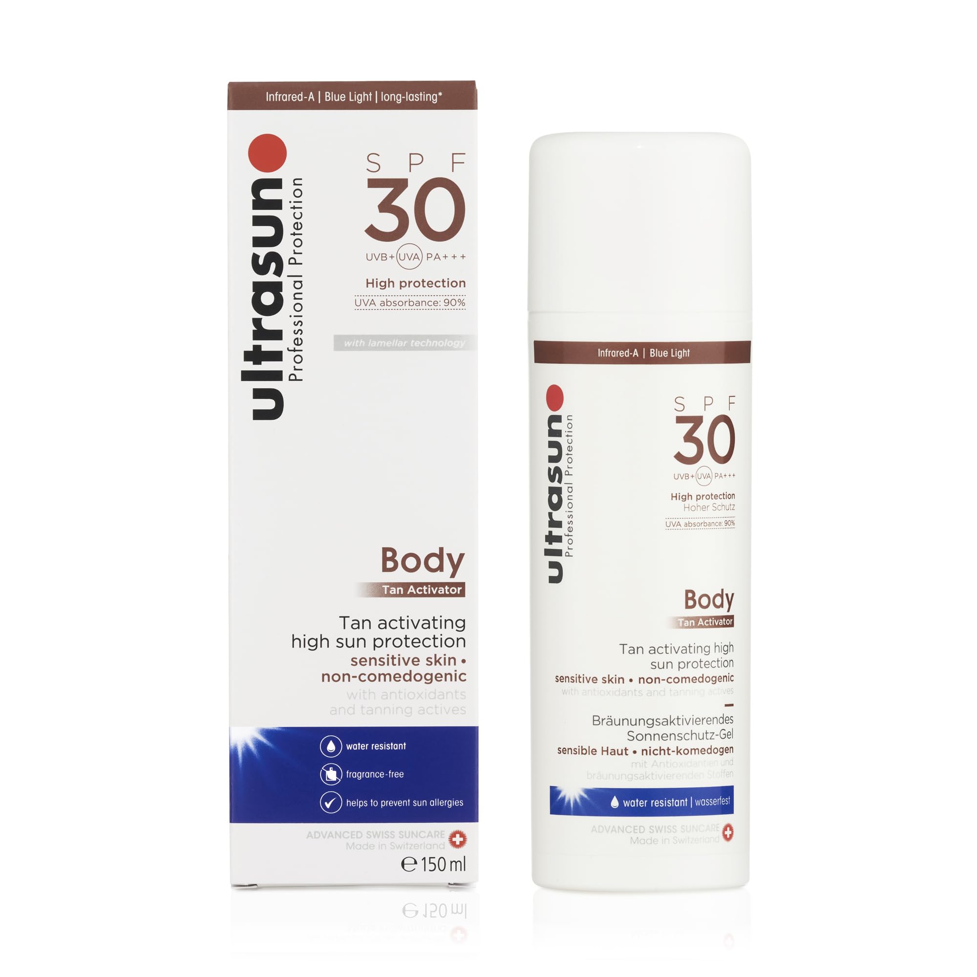 ultrasun-tan-activator-body-spf-30-sonnenschutz-f-r-empfindliche-haut-150-ml image 1