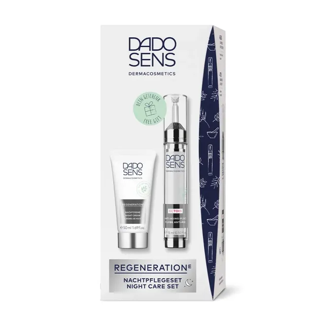 dado-sens-regeneration-e-nacht-pflegeset-nachtcreme-50-ml-ectoin-fluid-15-ml-gra image 1