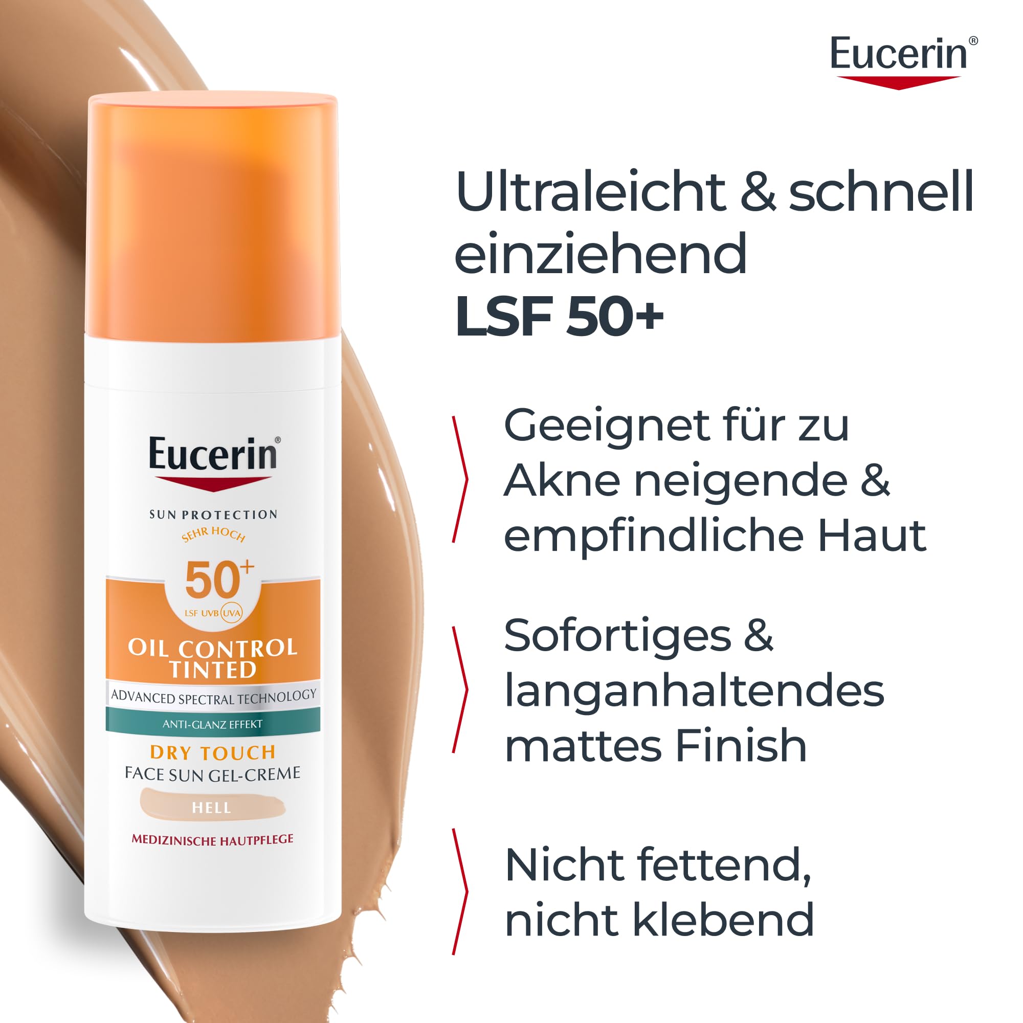 eucerin-oil-control-tinted-sun-gel-creme-lsf-50-hell-50-ml image 7