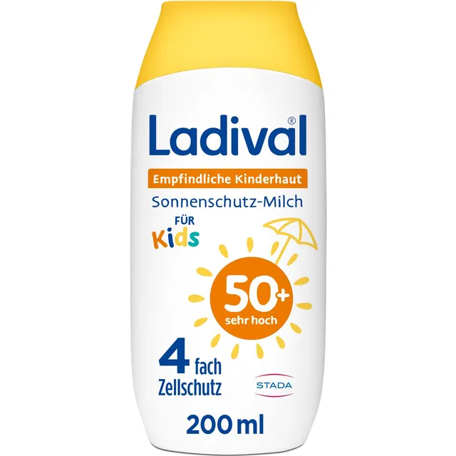 ladival-empfindliche-kinderhaut-sonnencreme-lsf-50-200-ml-milch image 1