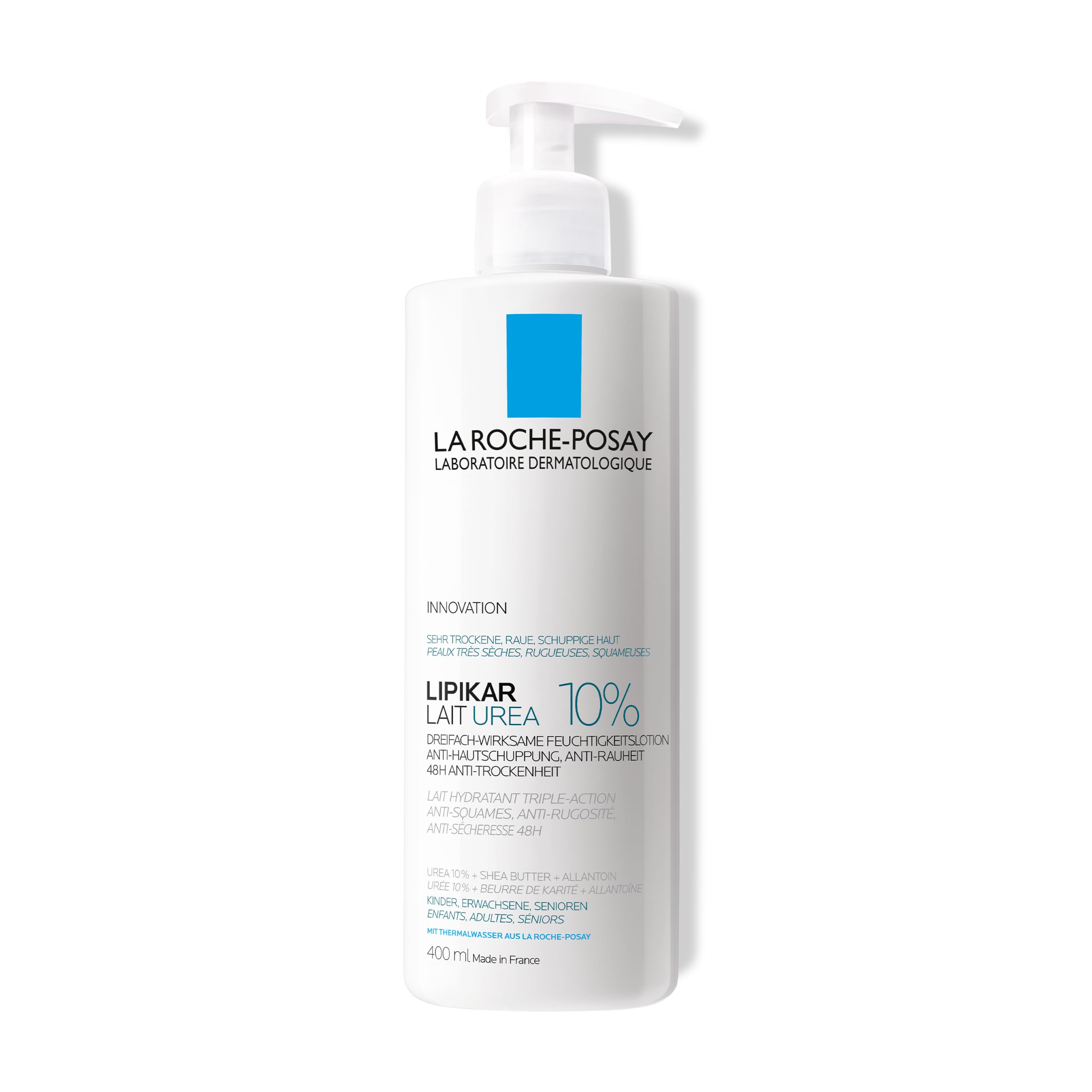 la-roche-posay-lipikar-lait-urea-10-k-rperlotion-400-ml-f-r-sehr-trockene-haut image 1