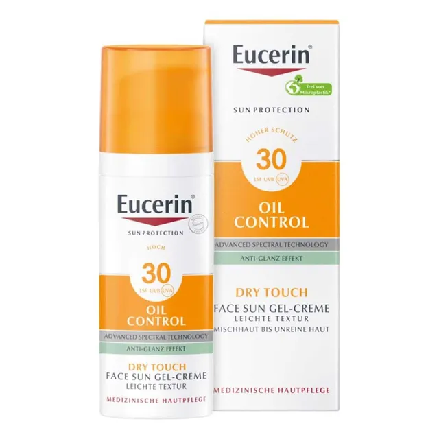 eucerin-oil-control-sun-face-gel-creme-lsf-30-50-ml image 1