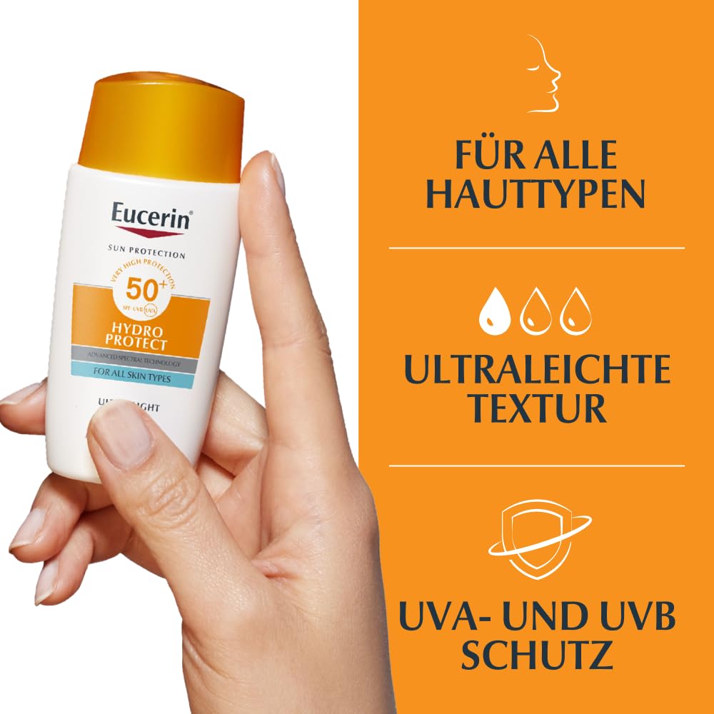 eucerin-sun-face-hydro-protect-fluid-lsf-50-50-ml-ultraleichtes-sun-fluid image 3