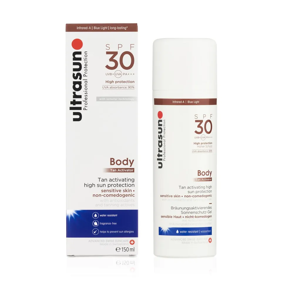 ultrasun-tan-activator-body-spf-30-sonnenschutz-f-r-empfindliche-haut-150-ml image 1