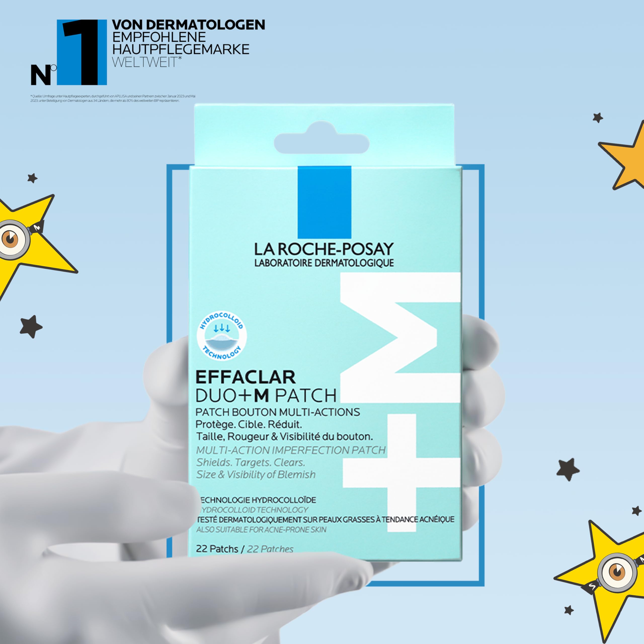 la-roche-posay-effaclar-duo-m-patch-transparente-hydrokolloid-pickel-pflaster-22 image 6