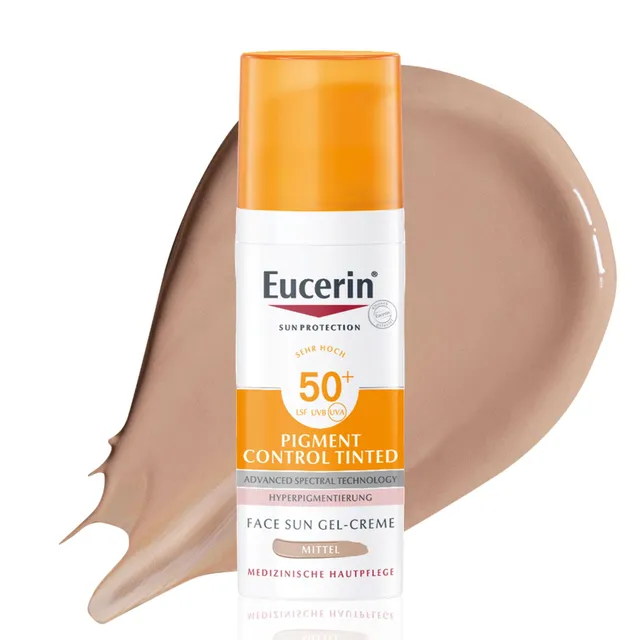 eucerin-pigment-control-tinted-sun-fluid-lsf-50-mittel-50-ml image 1