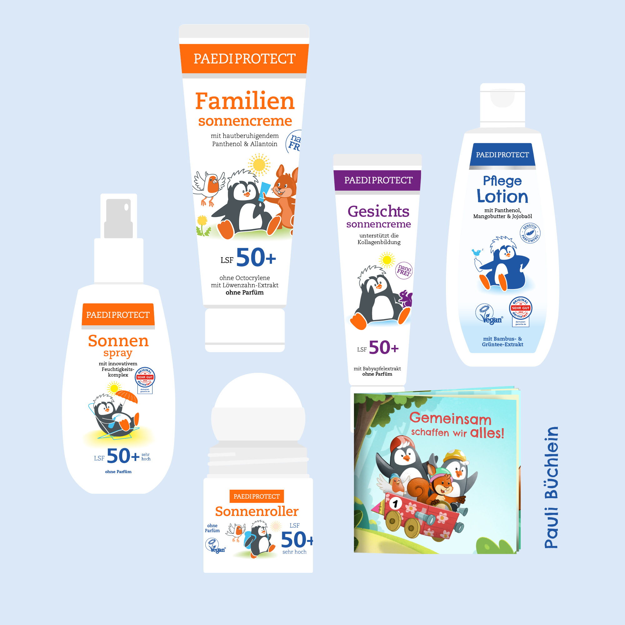 paediprotect-sonnenschutz-set-babys-kinder-familien-set-sonne-lsf-50 image 2