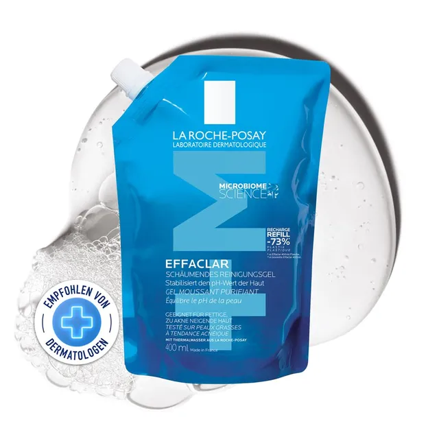 la-roche-posay-effaclar-sch-umendes-reinigungsgel-nachf-llpack-f-r-lige-zu-akne- image 1
