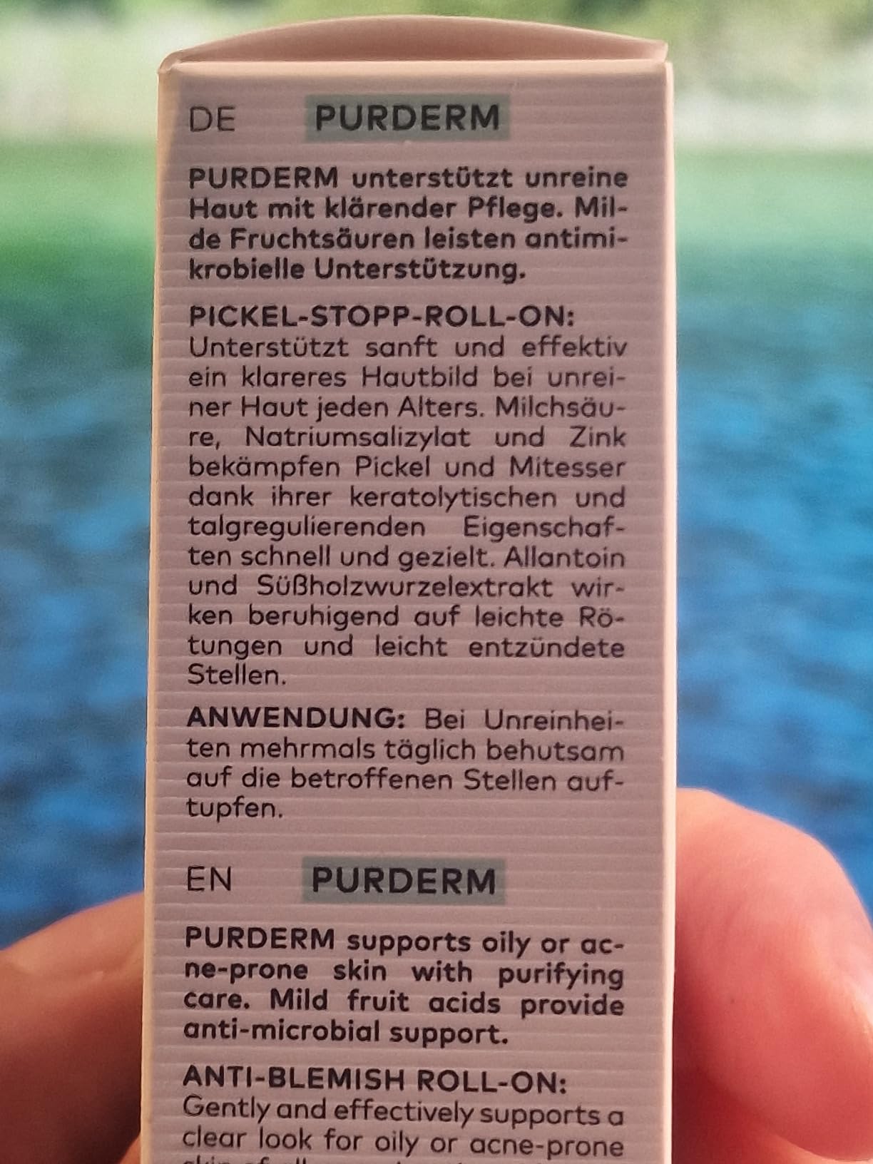 Gut, aber Verpackung könnte besser sein