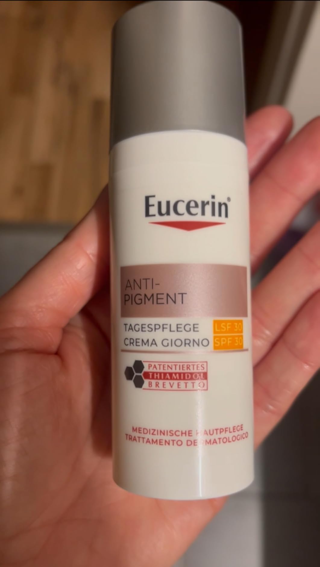 Pigmentflecken verblassen