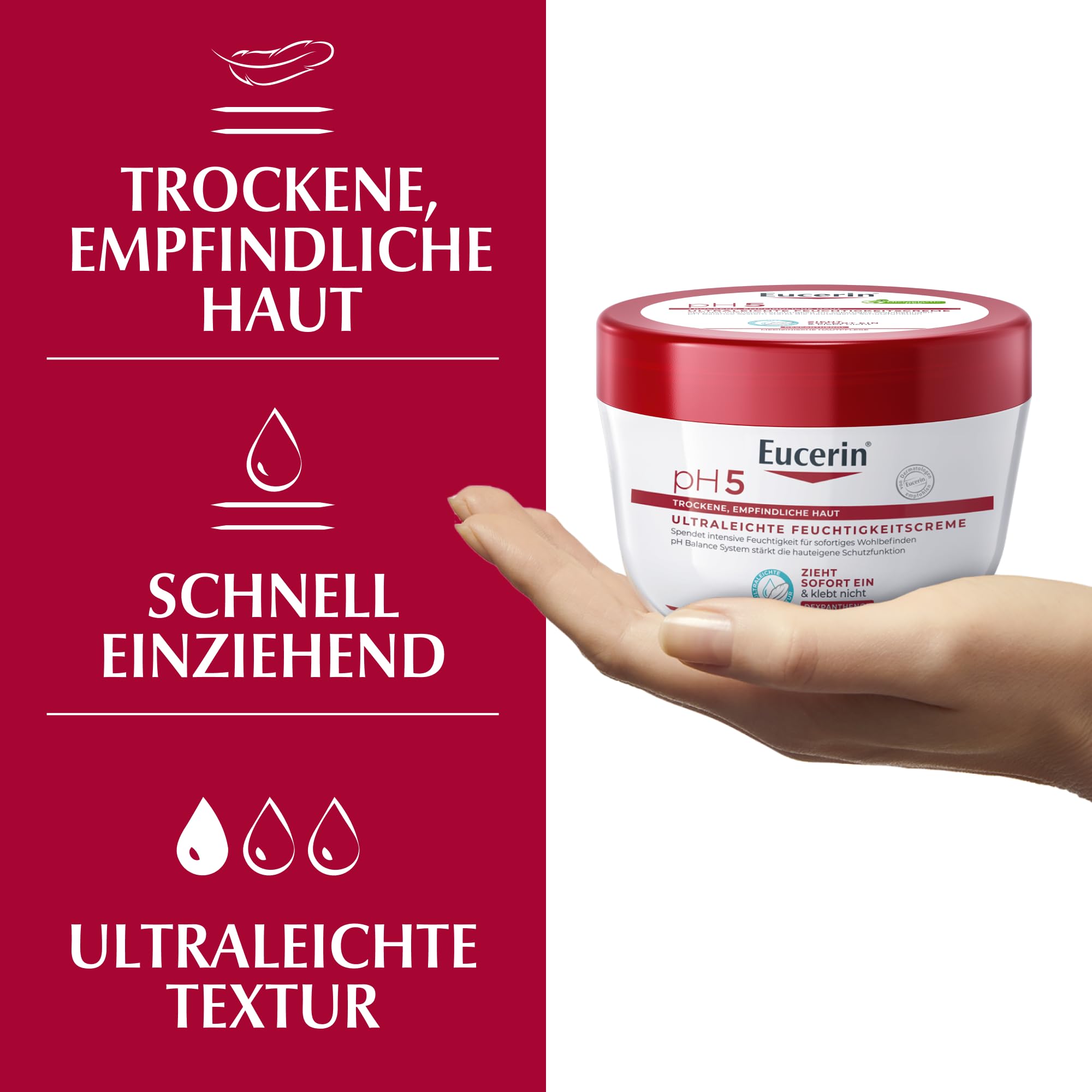 eucerin-ph5-ultraleichte-feuchtigkeitscreme-350-ml-bodylotion-gelcreme image 3