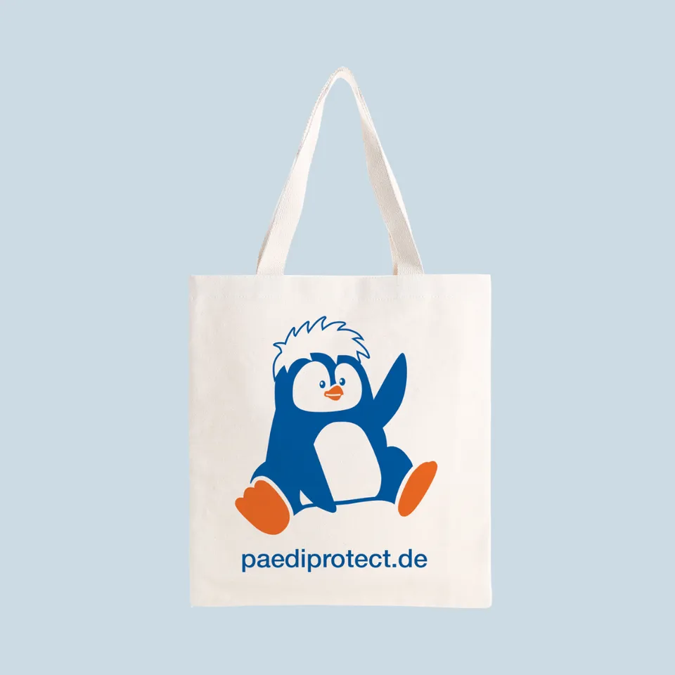 paediprotect-pinguin-pauli-tragetasche-aus-100-baumwolle image 1