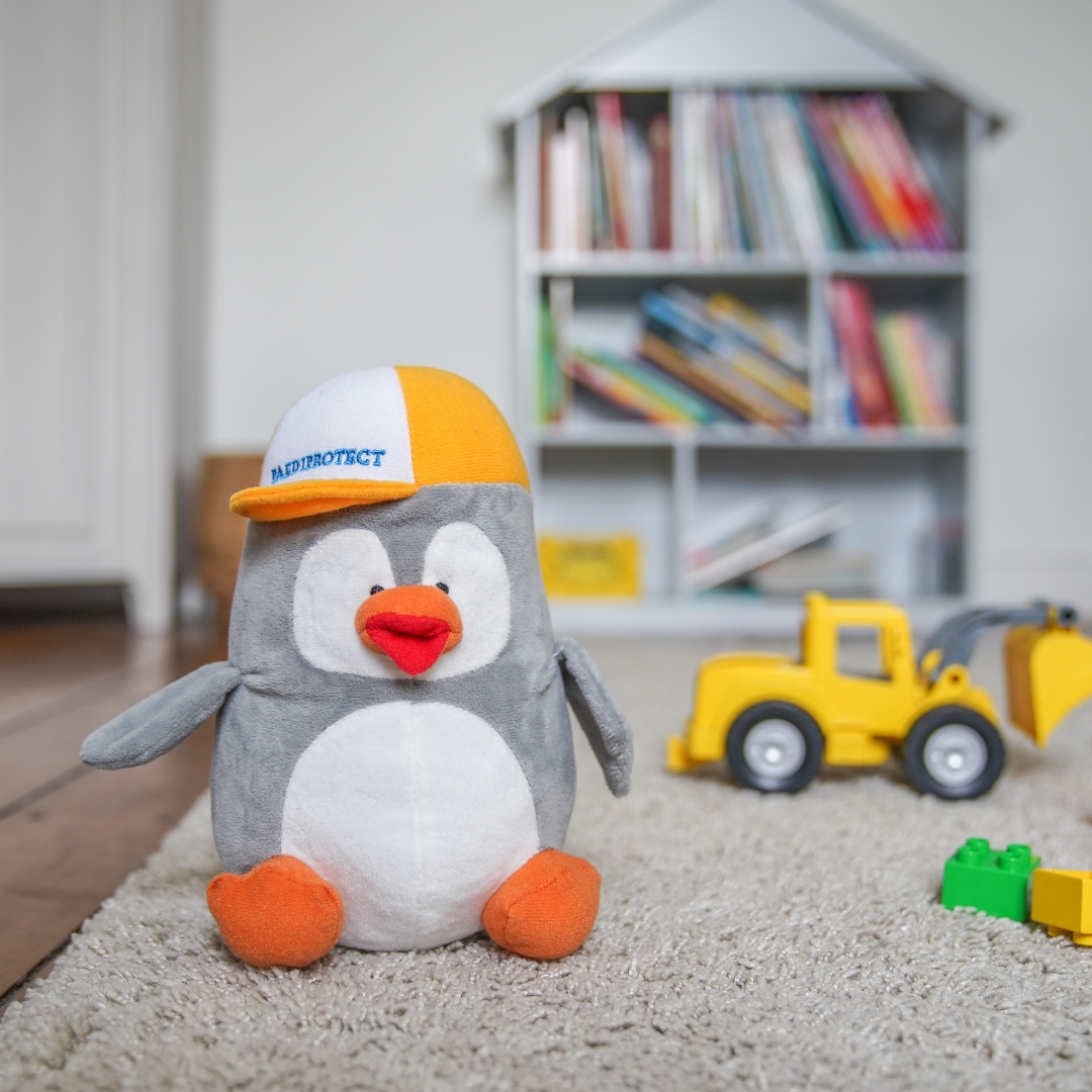 paediprotect-pauli-gelb-pinguin-kuscheltier image 2