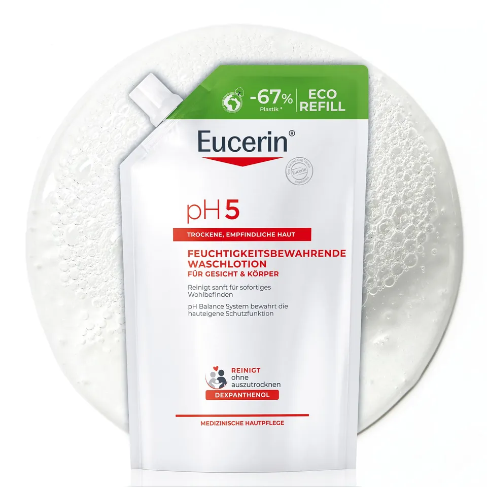 eucerin-ph5-feuchtigkeitsbewahrende-waschlotion-nachf-llbeutel-400-ml image 1