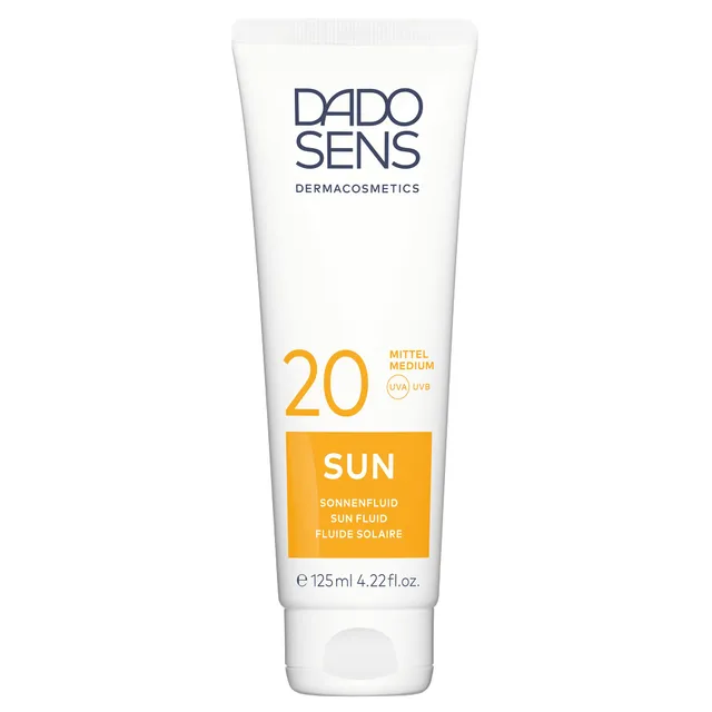 dado-sens-sun-sonnenfluid-spf-20-125ml-f-r-sonnenempfindliche-haut image 1
