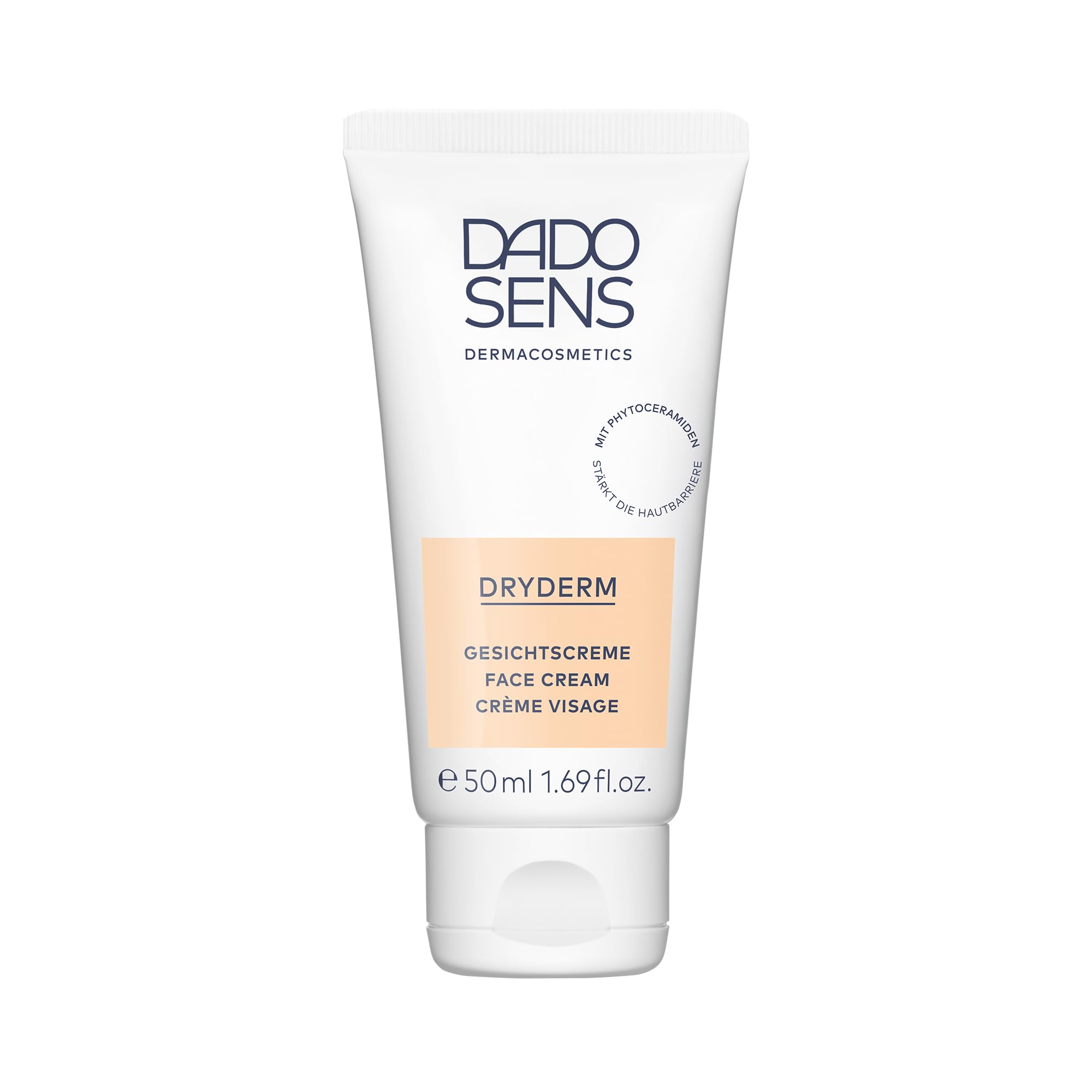 dado-sens-dryderm-gesichtscreme-50-ml-f-r-trockene-sehr-trockene-haut image 1