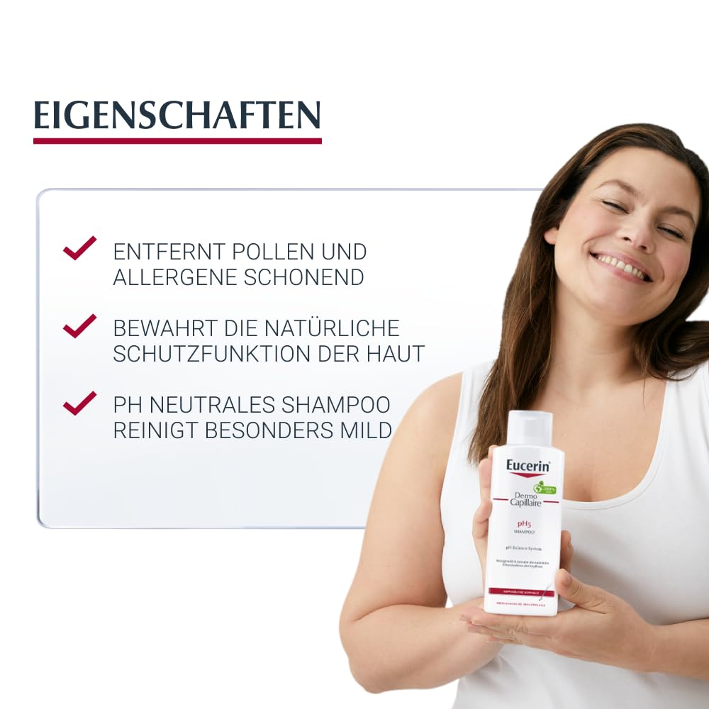 eucerin-dermocapillaire-ph5-shampoo-250-ml-milde-haarpflege image 2