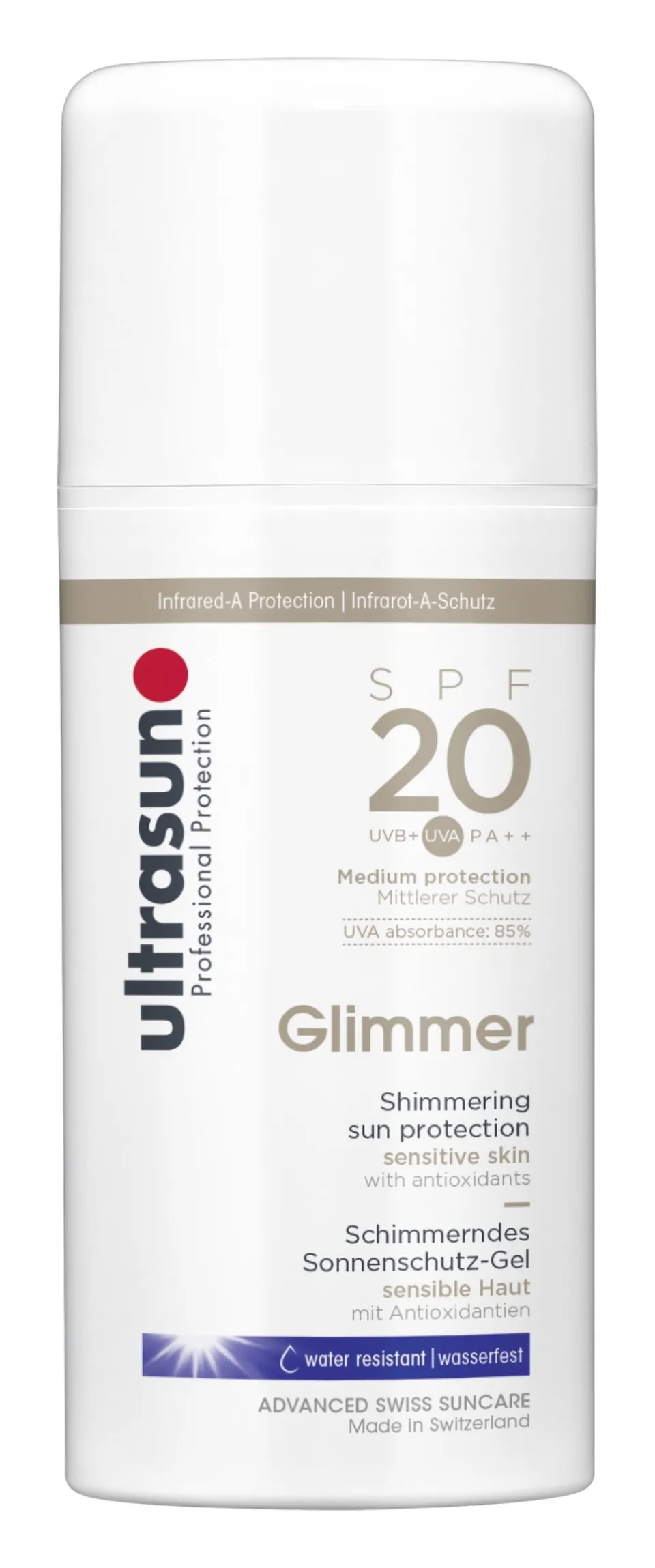 ultrasun-glimmer-spf20-selbstbr-unungs-gel-100-ml image 1